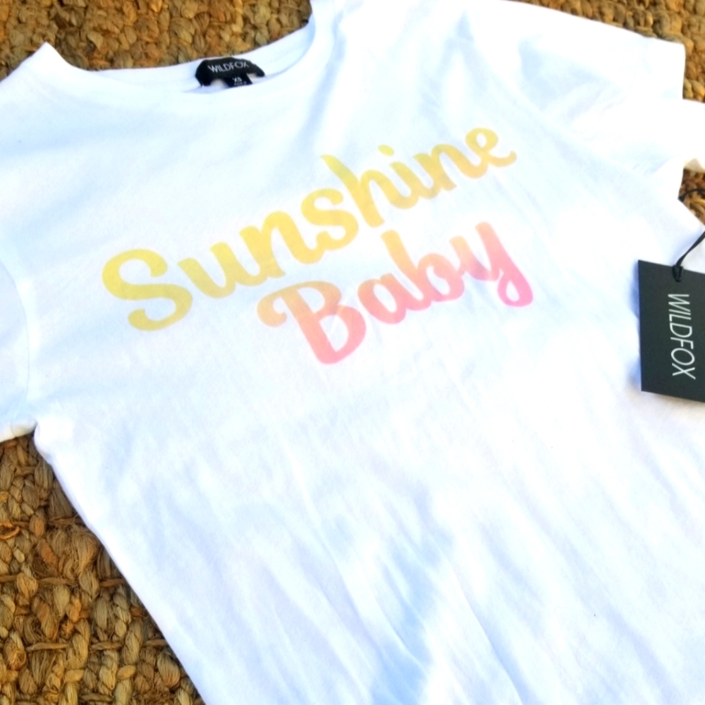 Wildfox 'Sunshine Baby ' T shirt